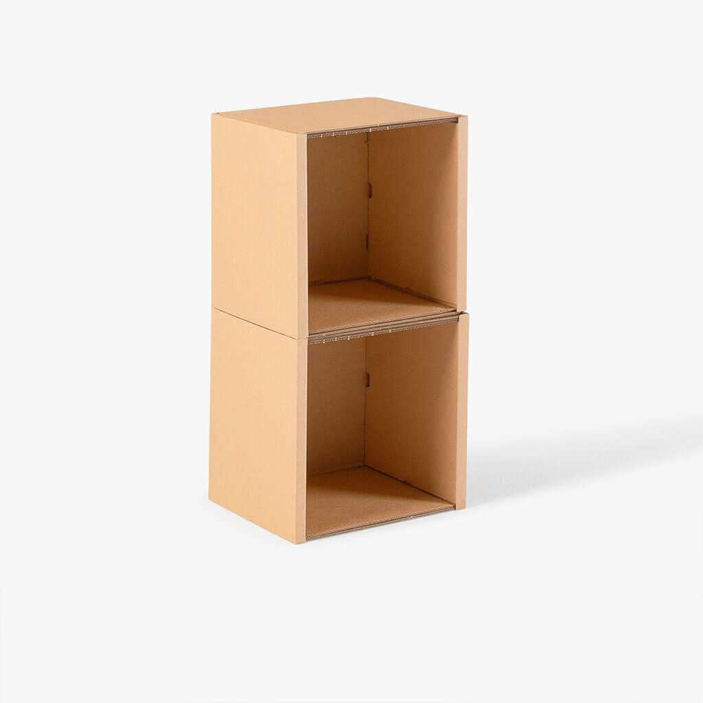 ROOM IN A BOX modular shelving system shelf 2x1 without inserts