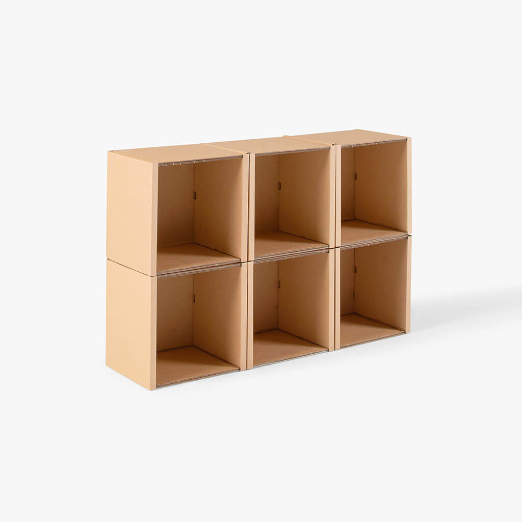 ROOM IN A BOX modular shelving system shelf 2x3 without inserts