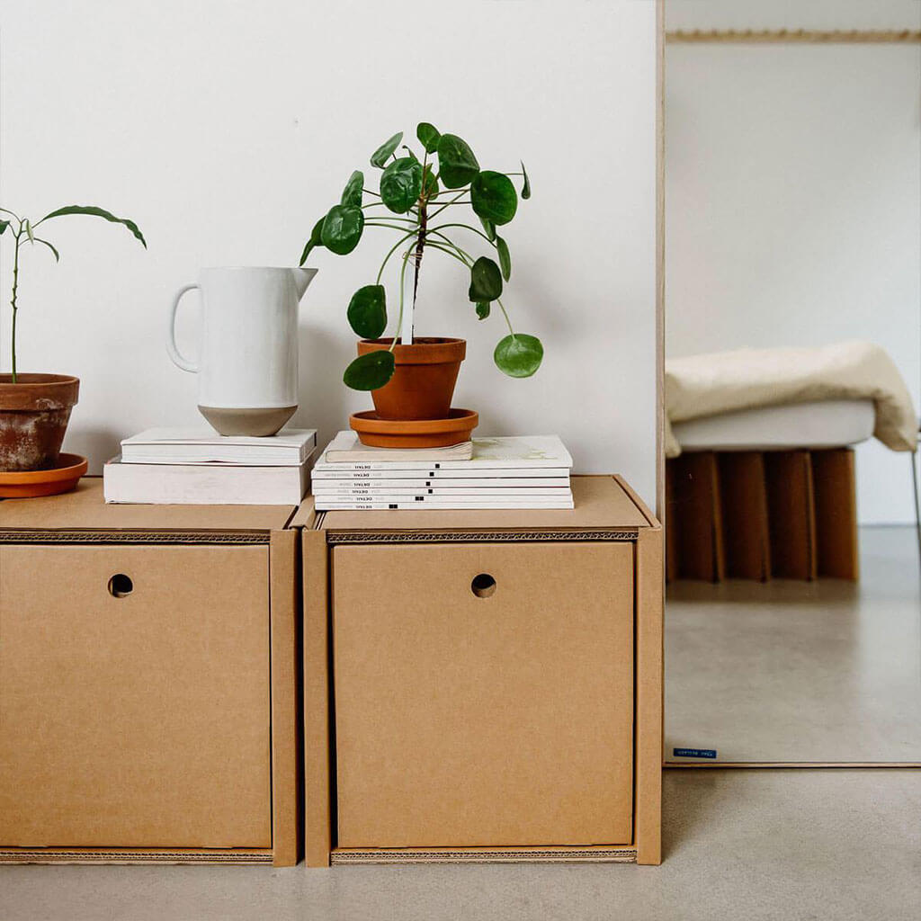 ROOM IN A BOX modular shelving system drawer natural 