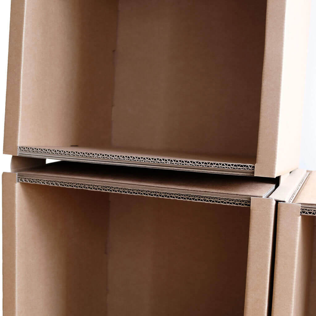 ROOM IN A BOX modular shelving system shelf 1x3 connecting the modules