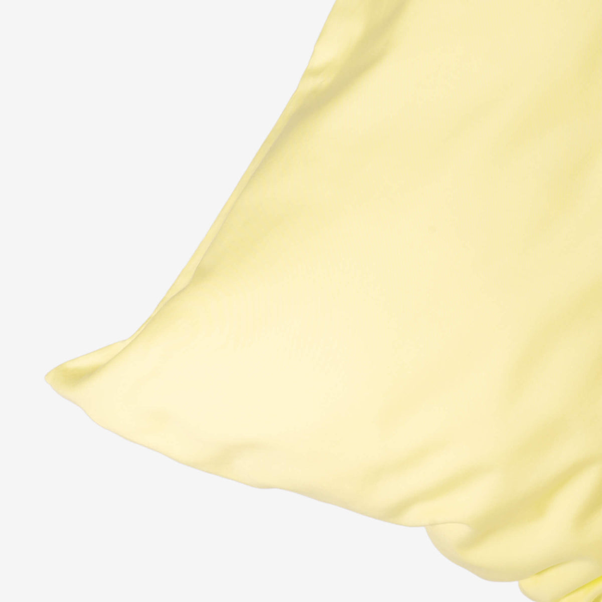 ROOM IN A BOX organic cotton pillow case lemon yellow