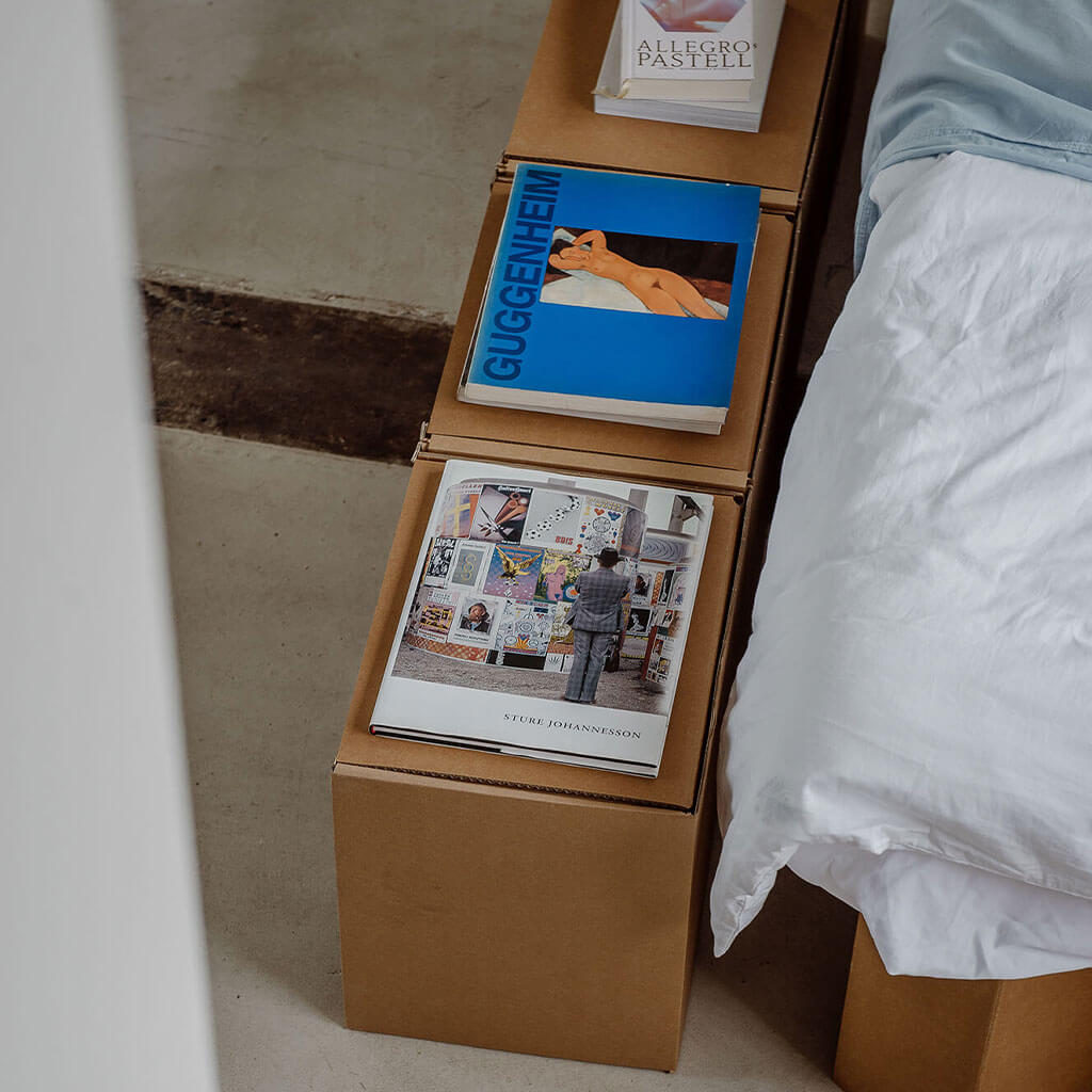 ROOM IN A BOX modular shelving system