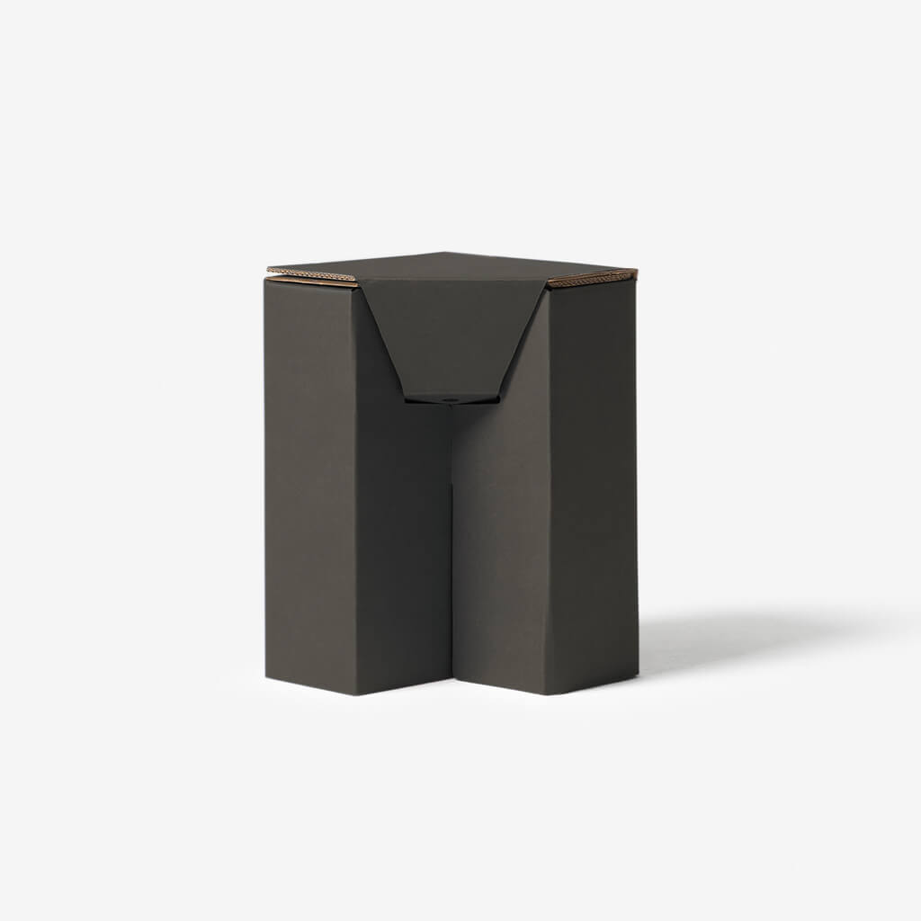 RIAB cardboard stool nightstand black